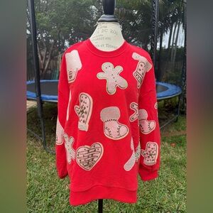 Queen of Sparkles oversized sweaters size XL NWT- size L NWOT